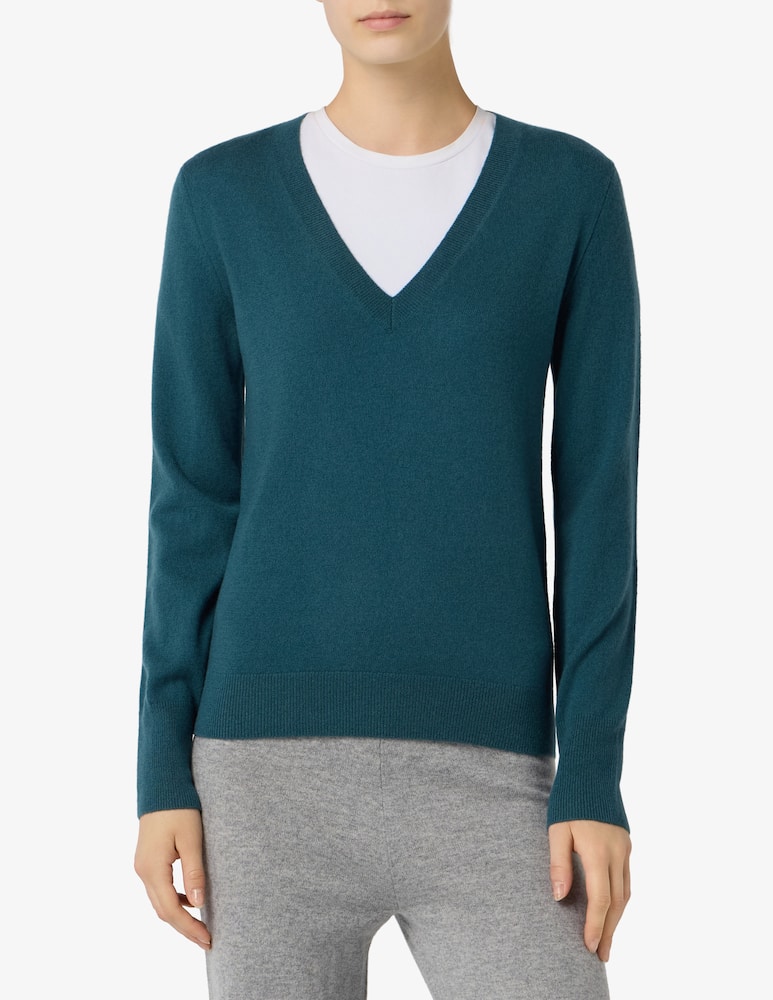 rinascente Pure Cashmere Maglione scollo a v basic