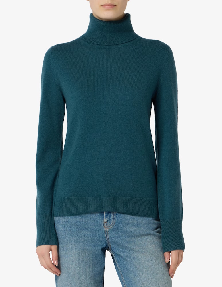 rinascente Pure Cashmere Basic turtle neck jumper