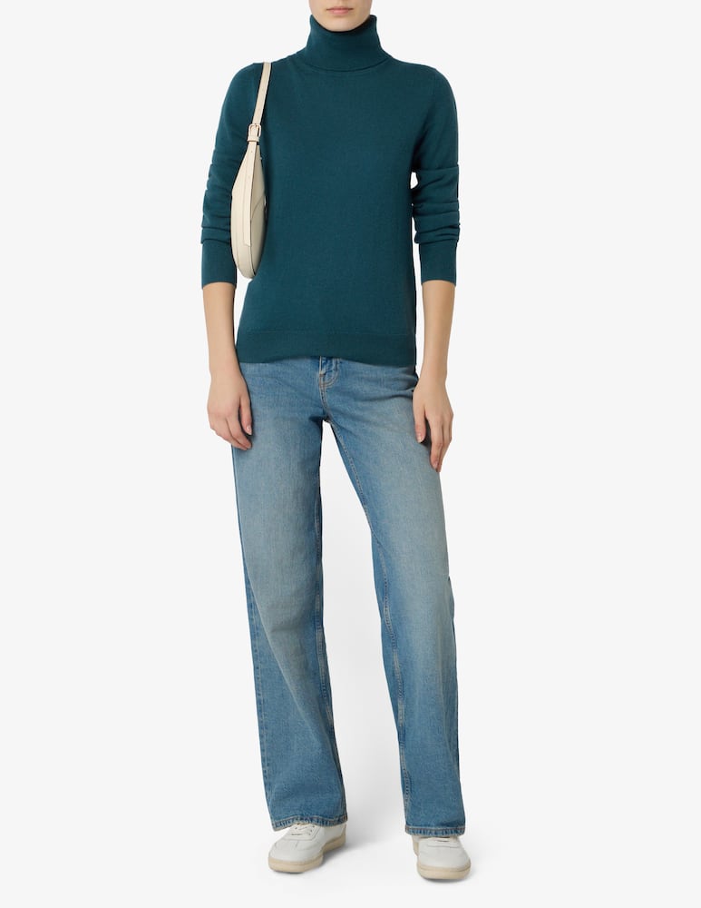 rinascente Pure Cashmere Basic turtle neck jumper