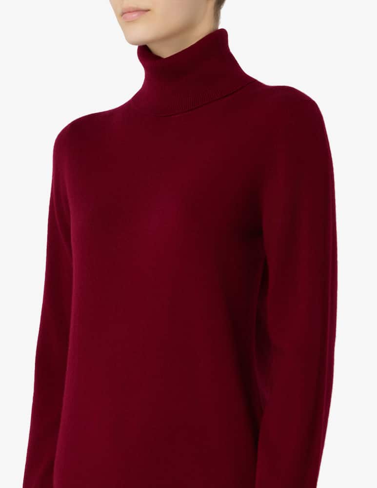 Pure Cashmere Basic turtle neck jumper - picture 4