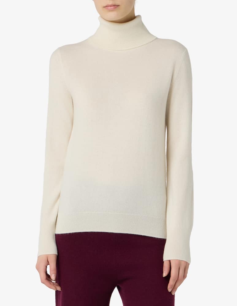 rinascente Pure Cashmere Basic turtle neck jumper