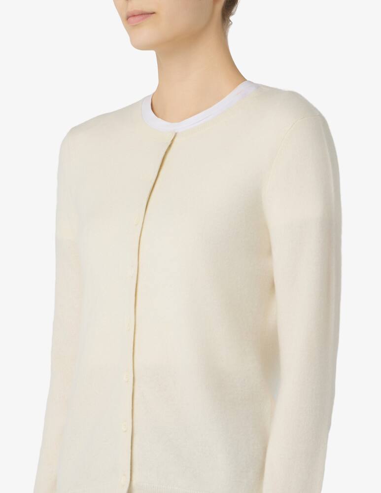 rinascente Pure Cashmere Corean neck cardigan