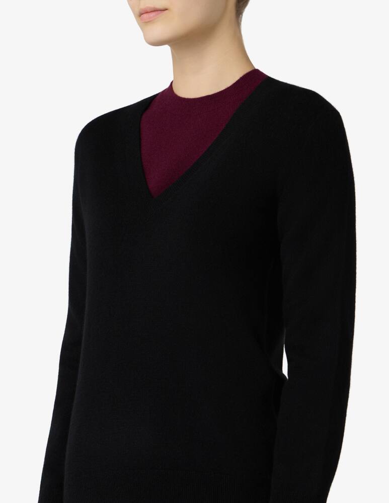 rinascente Pure Cashmere Maglione scollo a v basic
