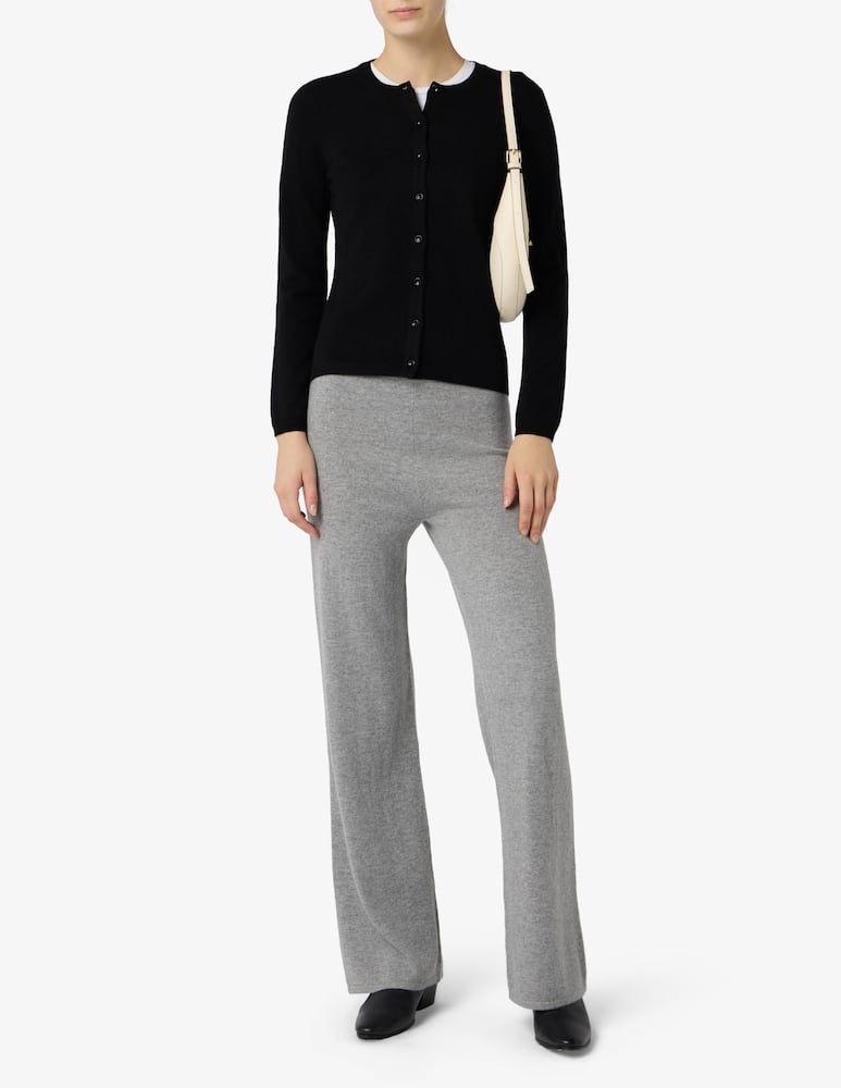 Pure Cashmere Cardigan con collo alla coreana - immagine 2 Pure Cashmere Cardigan con collo alla coreana - immagine 2