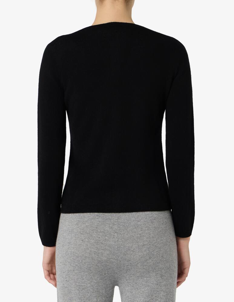 rinascente Pure Cashmere Cardigan con collo alla coreana