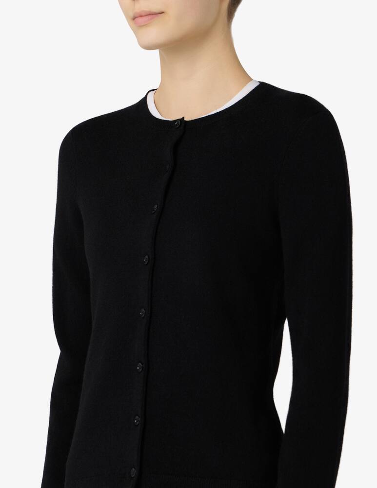 rinascente Pure Cashmere Cardigan con collo alla coreana