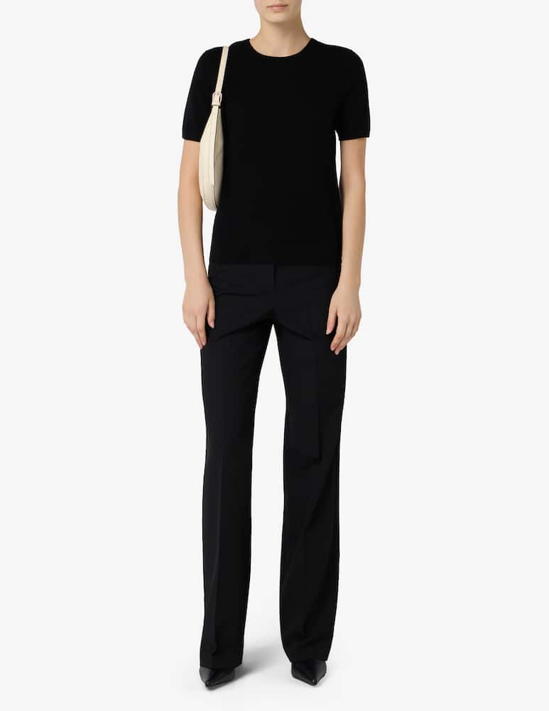 Pure Cashmere Maglione a maniche corte - immagine 2
