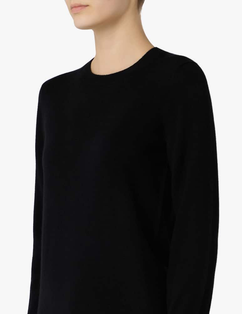rinascente Pure Cashmere Basic crew neck long sleeve tee