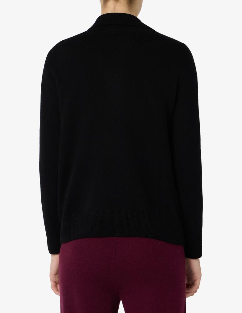 rinascente Pure Cashmere Polo in maglia con collo aperto