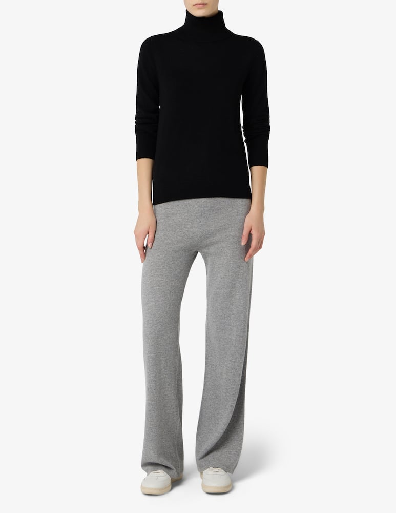 Pure Cashmere Basic turtle neck jumper - picture 2