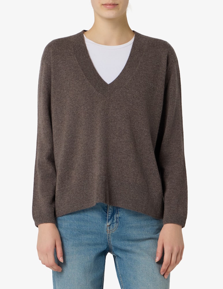 rinascente Pure Cashmere Maglione scollo a v basic