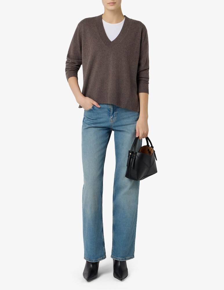 rinascente Pure Cashmere Maglione scollo a v basic