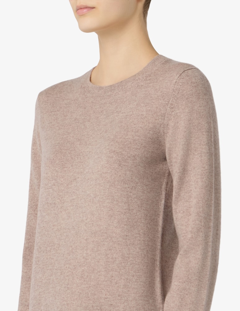 rinascente Pure Cashmere Basic crew neck long sleeve tee