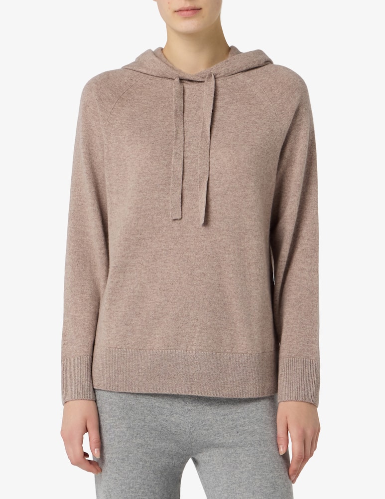 rinascente Pure Cashmere Maglione con cappuccio