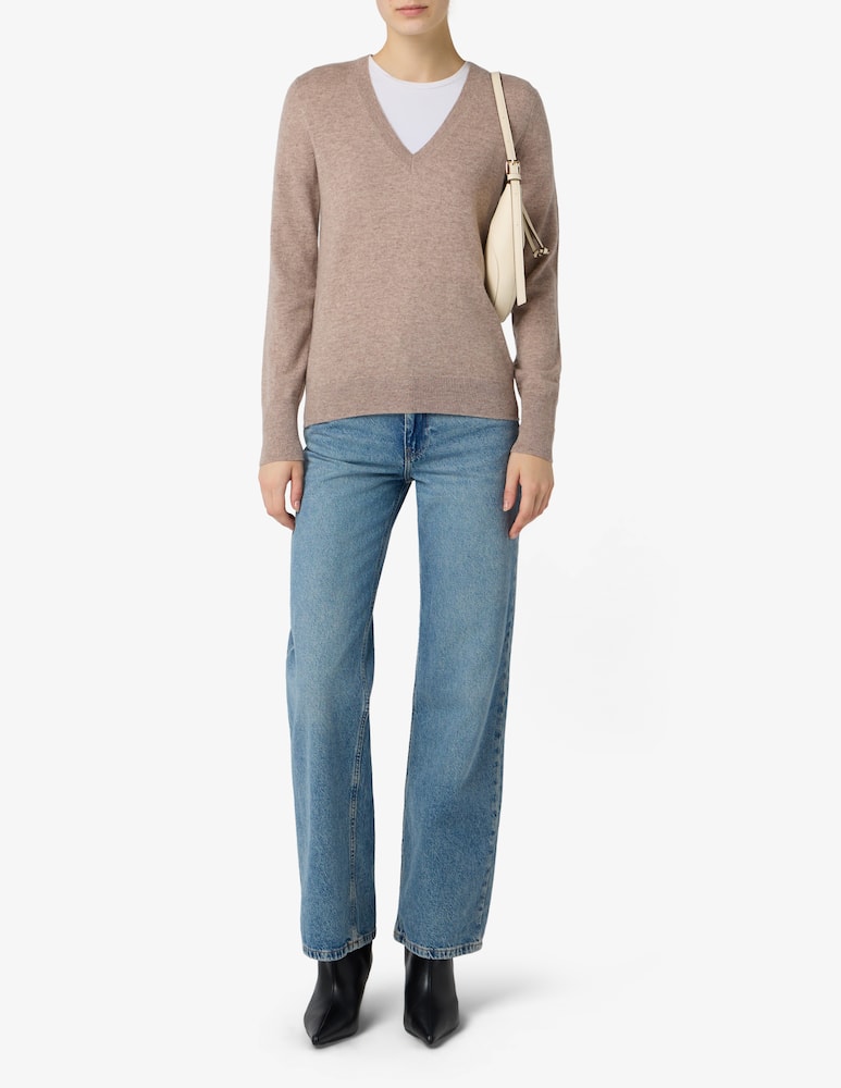 rinascente Pure Cashmere Maglione scollo a v basic