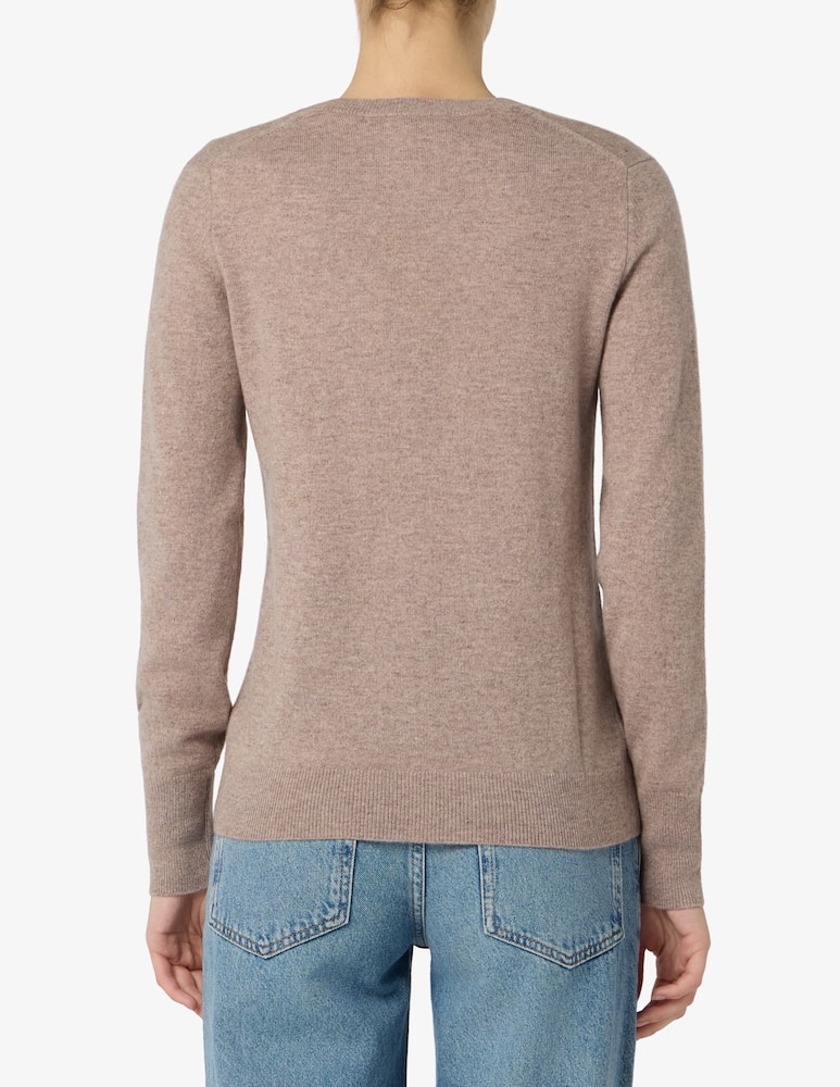 Pure Cashmere Maglione scollo a v basic - immagine 3 Pure Cashmere Maglione scollo a v basic - immagine 3