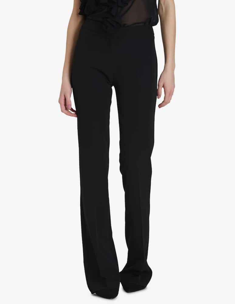 rinascente Face to Face Style Cleo flared trousers
