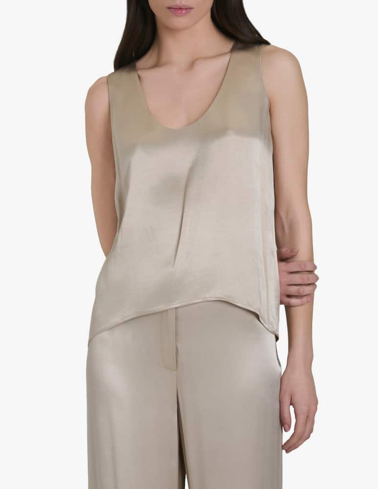 rinascente Face to Face Style Soraya satin blouse