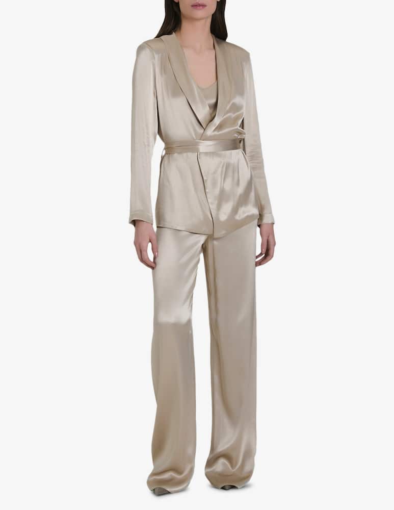 rinascente Face to Face Style Kimono in raso Soraya