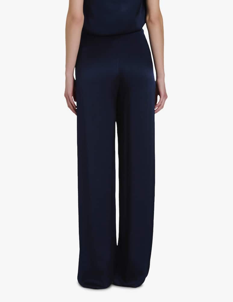 rinascente Face to Face Style Pantalone palazzo in raso Soraya
