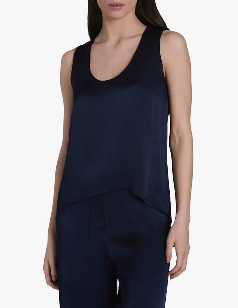 rinascente Face to Face Style Soraya satin blouse