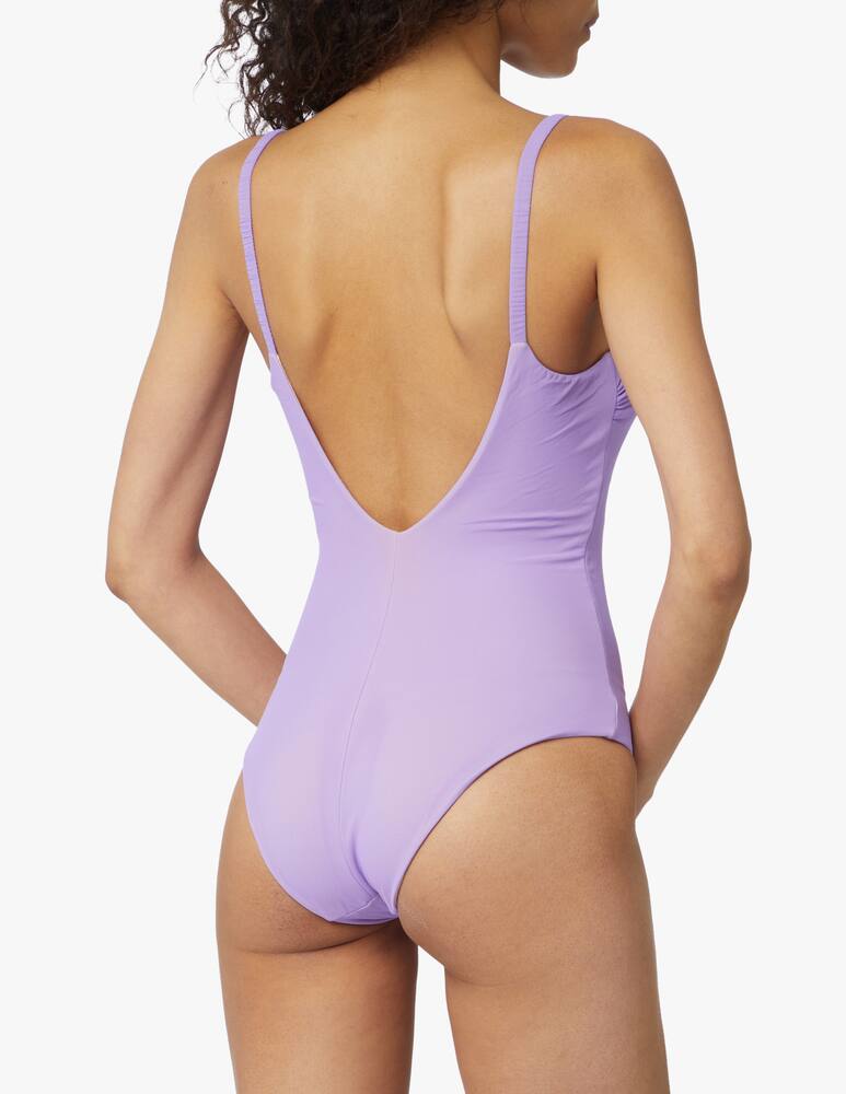 rinascente Fisico One piece swimsuit with removable padded cup - lilac
