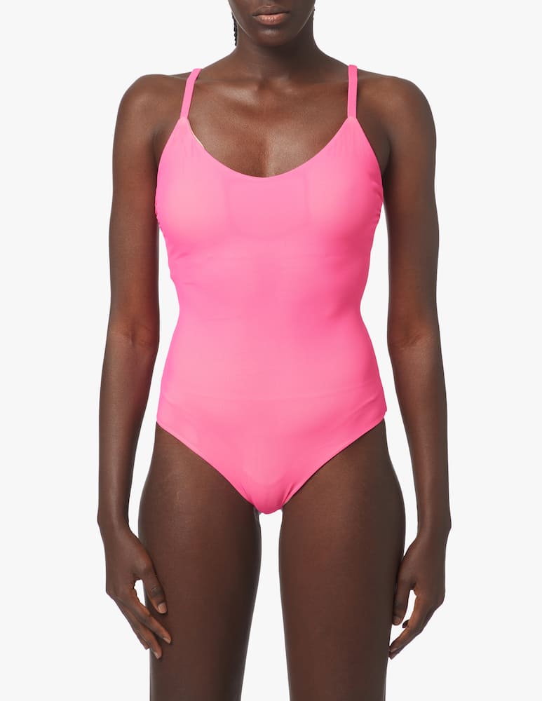 Fisico Costume intero con coppa imbottita estraibile - rosa - immagine 1 Fisico Costume intero con coppa imbottita estraibile - rosa - immagine 1
