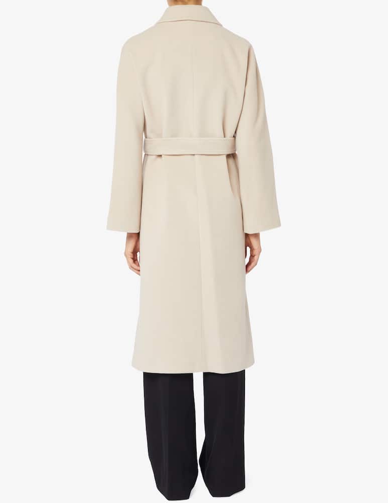 Elizabeth Ascot Cappotto in misto lana con cintura - immagine 3