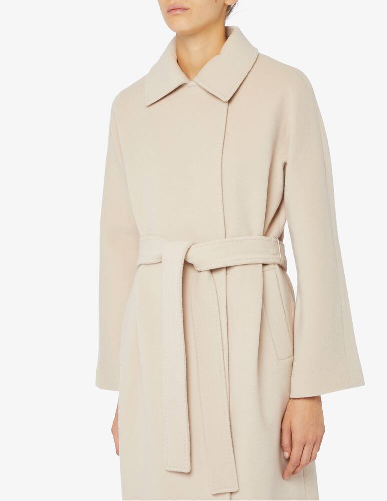 rinascente Elizabeth Ascot Cappotto in misto lana con cintura