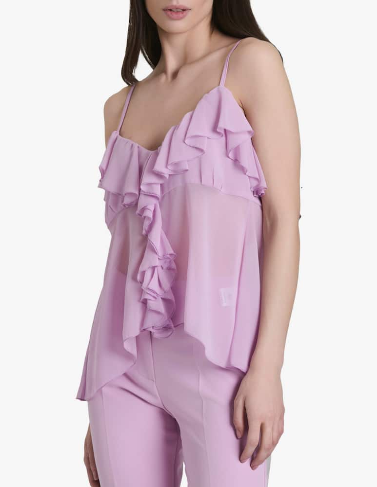 rinascente Face to Face Style Ruffled top Liv