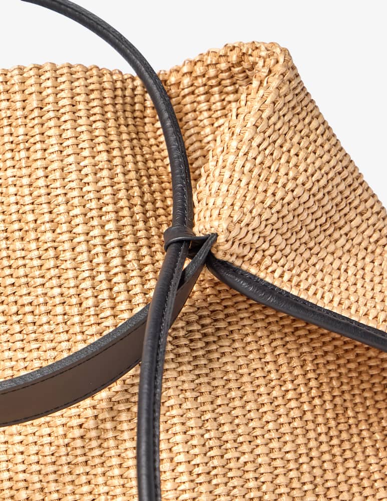 rinascente Arron Borsa hobo in rafia