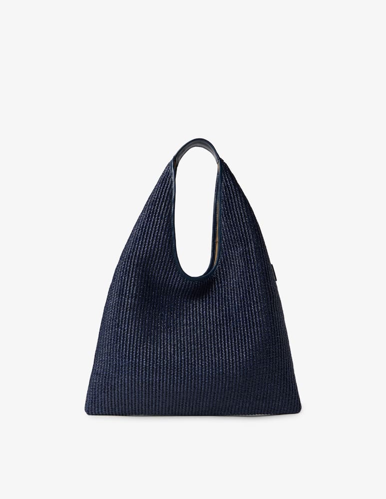 rinascente Arron Borsa hobo in rafia