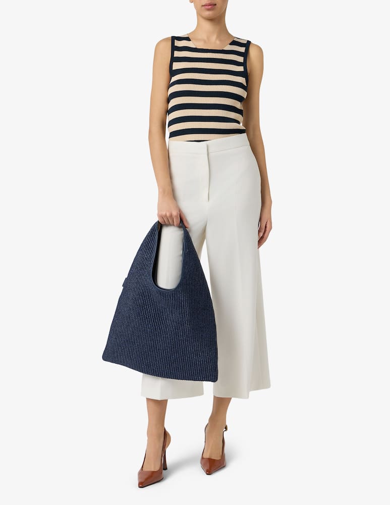 rinascente Arron Borsa hobo in rafia