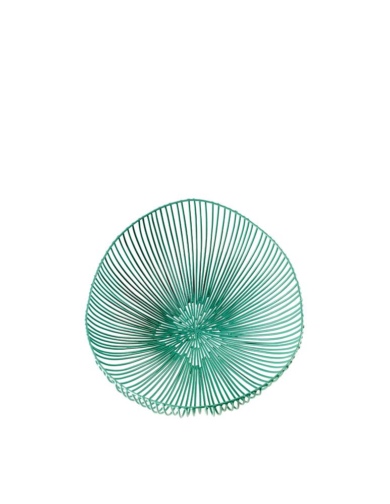 rinascente Serax Metal Sculptures by Antonino Sciortino Plate Ovale Meo - Light blue