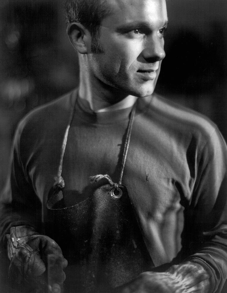 rinascente Serax Metal Sculptures by Antonino Sciortino Plate Ovale Meo - Light blue