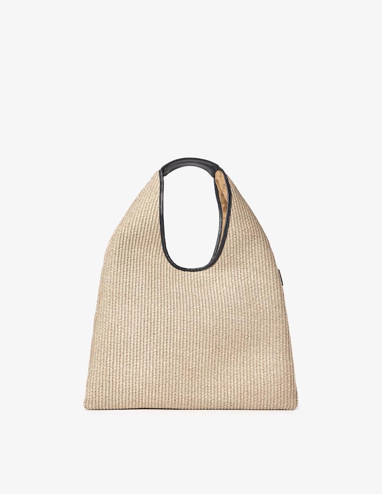 rinascente Arron Borsa hobo in rafia