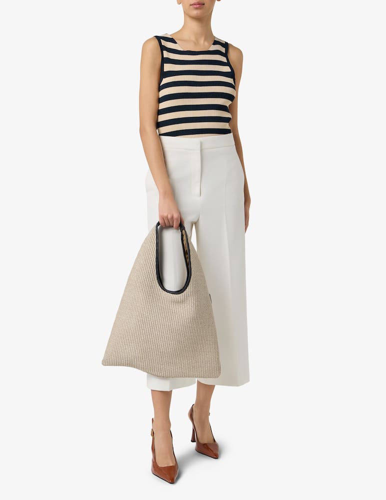 rinascente Arron Borsa hobo in rafia