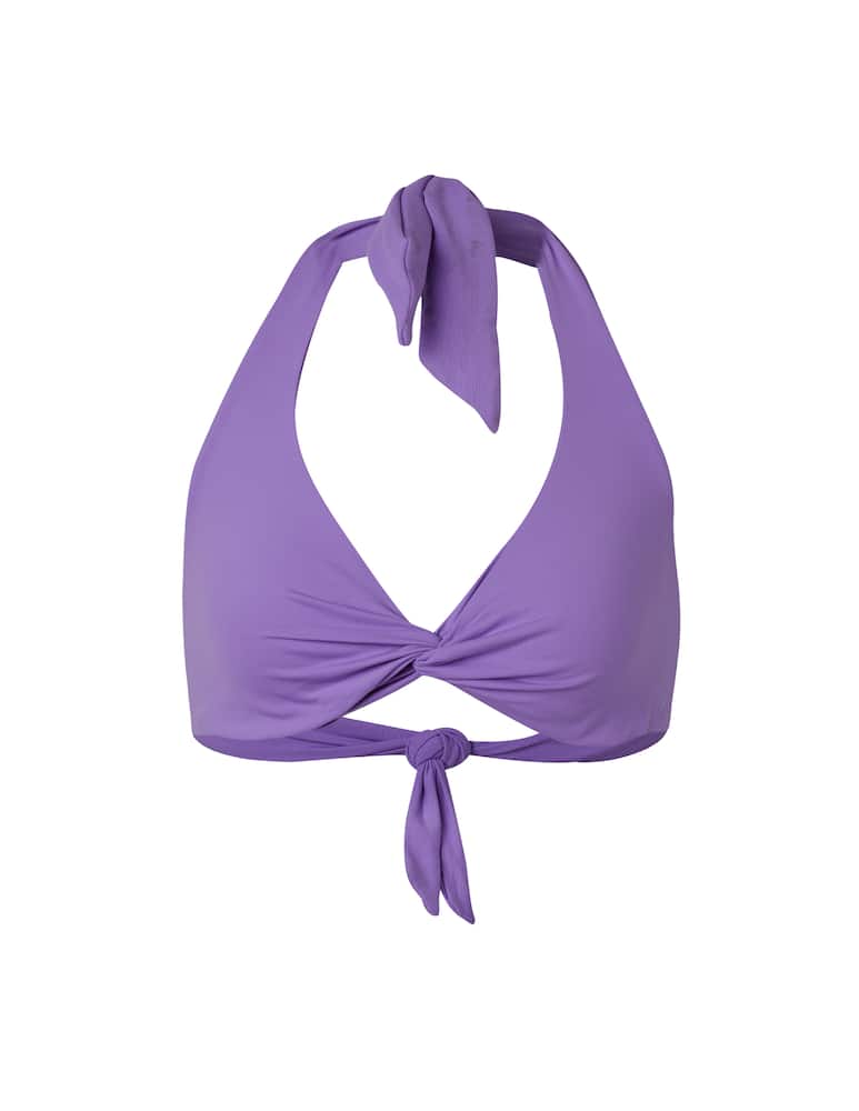 Fisico Crisscross triangle bikini top - violet - picture 1 Fisico Crisscross triangle bikini top - violet - picture 1