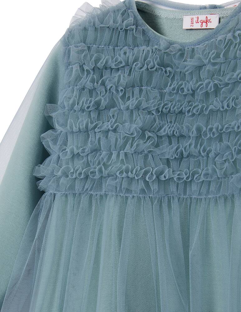 rinascente Il Gufo Sky tulle dress