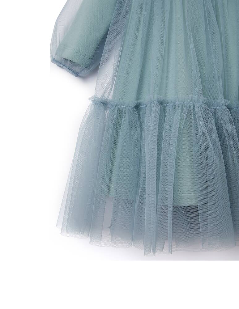rinascente Il Gufo Sky tulle dress