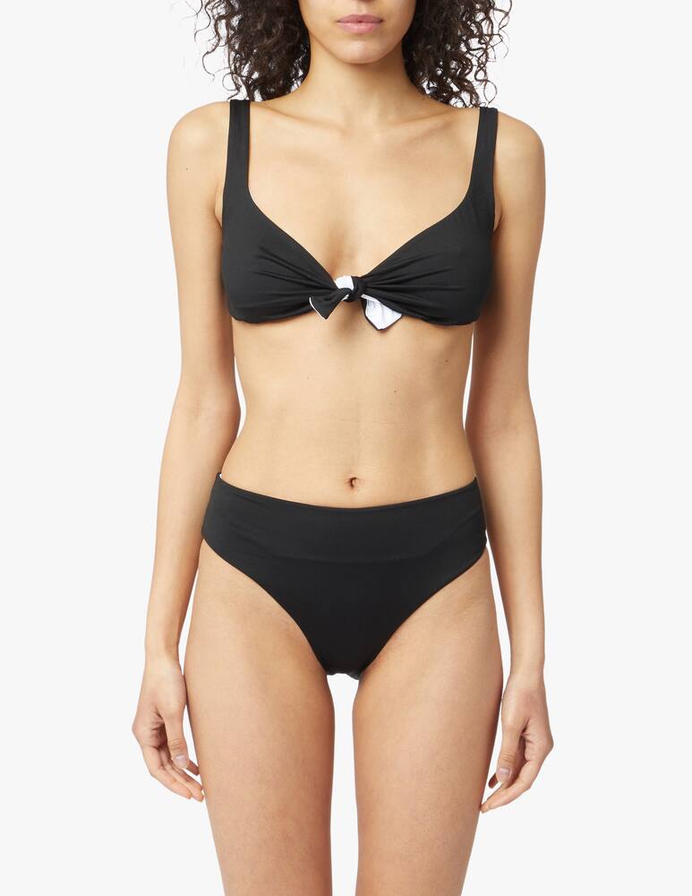 rinascente Fisico Top brassiere bikini reversibile - nero
