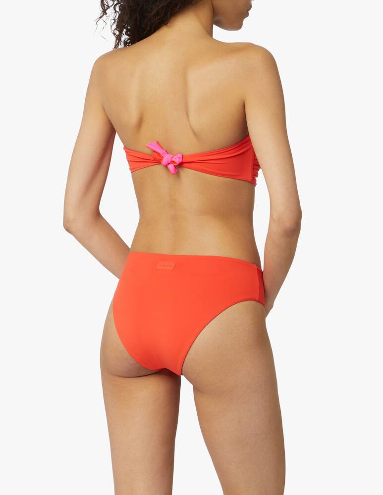 rinascente Fisico Reversible two tone bikini slip - orange