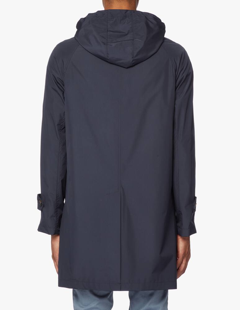 rinascente L'impermeabile Impermeabile tecnico con cappuccio staccabile - blu