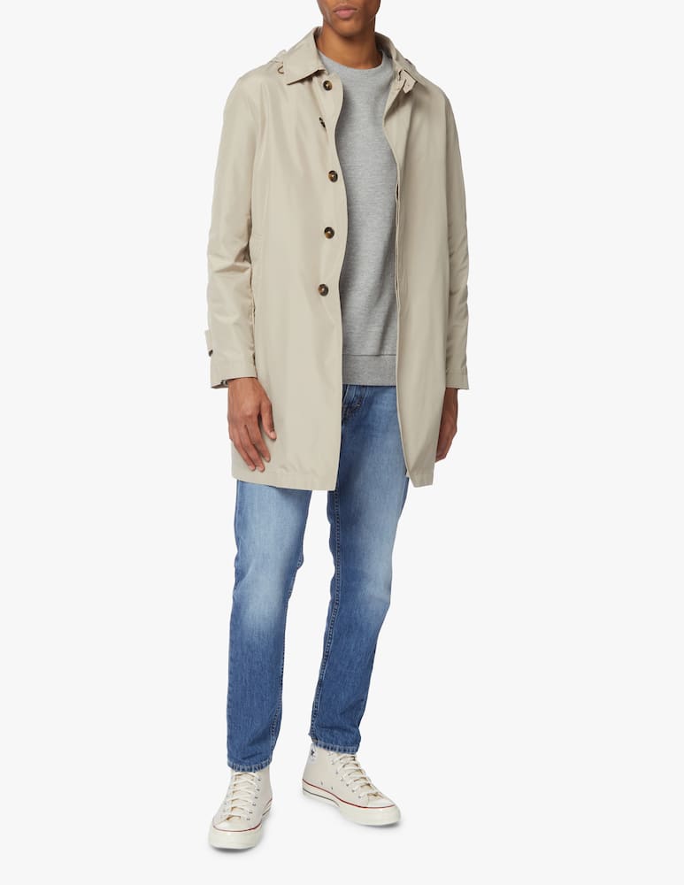 rinascente L'impermeabile Impermeabile tecnico con cappuccio staccabile - beige