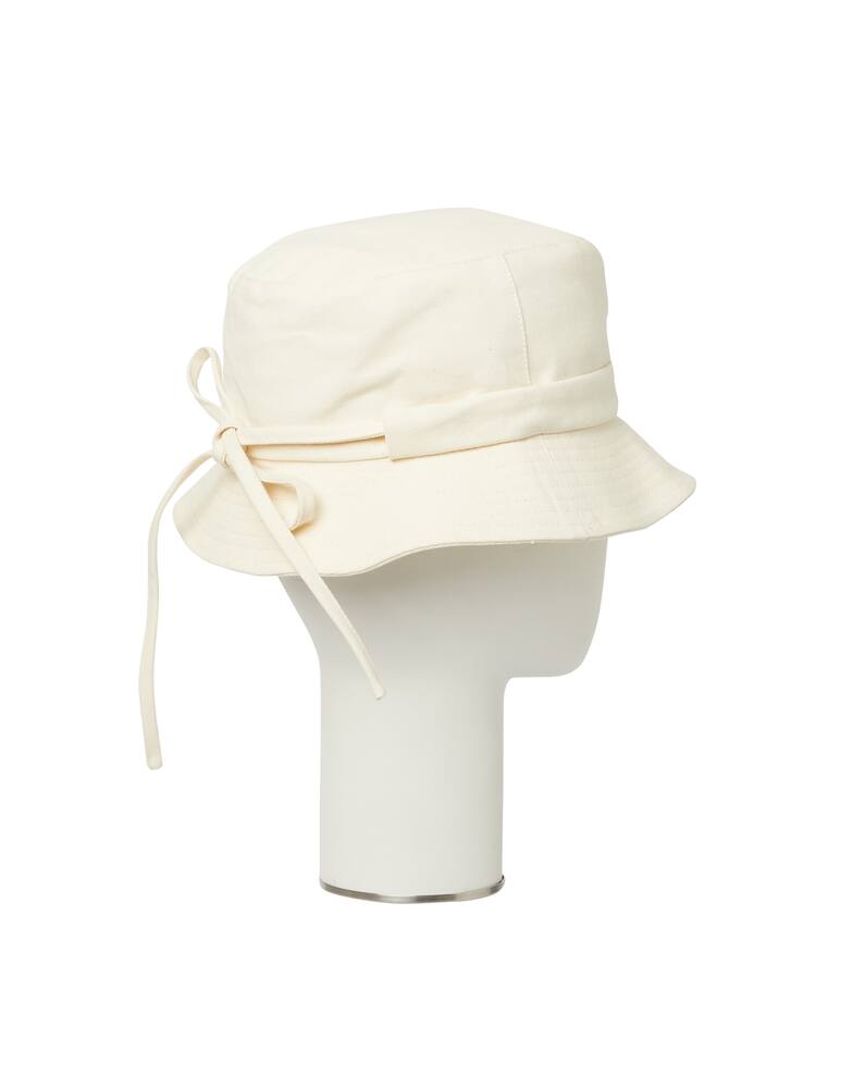 rinascente Jacquemus Cappello bucket Le Bob Gagjo - bianco