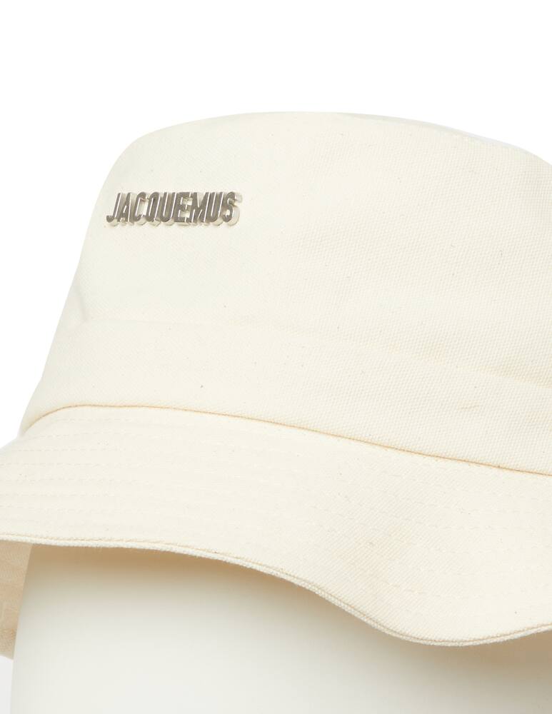 rinascente Jacquemus Cappello bucket Le Bob Gagjo - bianco