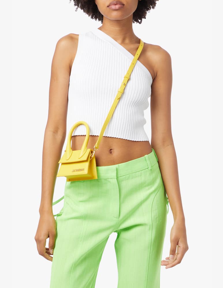 rinascente Jacquemus Le Chiquito handbag - yellow