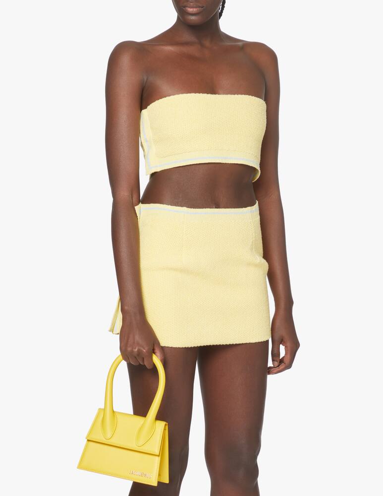 rinascente Jacquemus Borsa a mano Le Chiquito Moyen - giallo