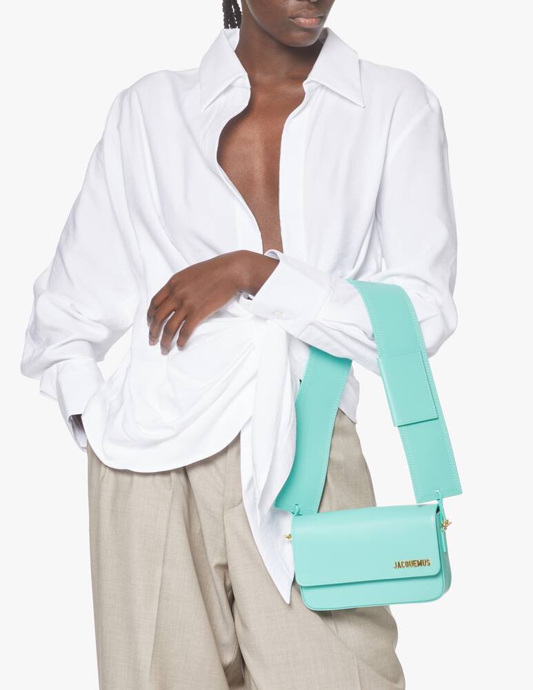 rinascente Jacquemus Le Carinu handbag - light blue