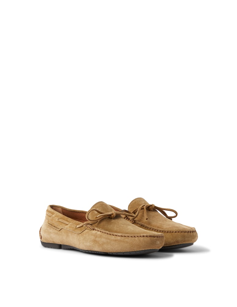 rinascente Fratelli Rossetti Scarpa driver yacht suede - marrone